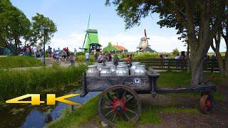 Zaanse Schans 4K  (DUTCH WINDMILLS)