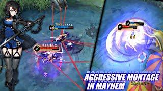 FREESTYLE KILL FANNY AGGRESSIVE MONTAGE IN MAYHEM MODE - Mobile Legends