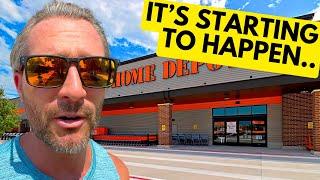 Home Depot ISSUES STARK WARNING TO U.S. ECONOMY