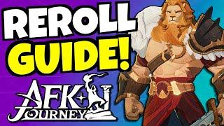 REROLL GUIDE!!! [AFK Journey]