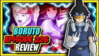 Denki VS Tsubaki And Boruto VS Mitsuki-The POWER UP No One Saw Coming-Boruto Episode 226 Review