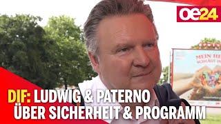 Donauinselfest: Ludwig & Paterno über Sicherheit & Programm