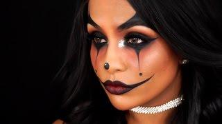 GLAM CLOWN/JOKER MAKEUP TUTORIAL | Danica Theobald