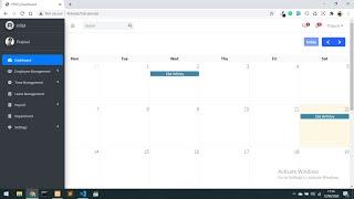 Full Calendar with ajax in Laravel 6 , 7 & 8