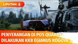 Polisi: Penyerangan di Pos Quarry Bawah, Nduga Papua Dilakukan KKB Egianus Kogoya | Liputan 6