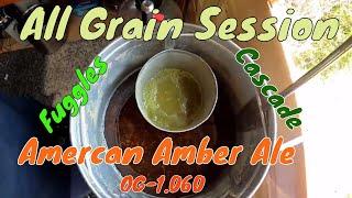 American Amber Ale - all grain brewing - Grainfather brewing system