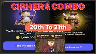 Today's Hamster Kombat Cipher Code, Daily Combo and MemeFi Combo | Claim Now