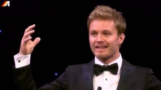 Nico Rosberg speech at FIA Prize Giving Ceremony 'Mad Max'