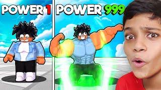 Becoming THE STRONGEST MAN In Gym League | Roblox