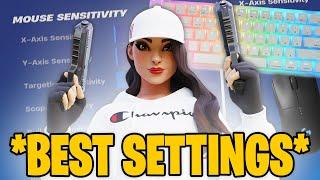 BEST KEYBOARD & MOUSE SETTINGS CHAPTER 5! [Sensitivity, Dpi, Graphics, Colorblind...]