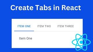 Create Tabs in React JS Example