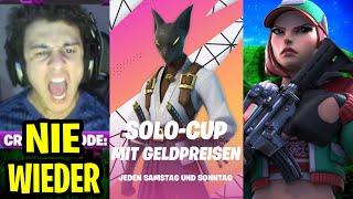 Schlimmster RAGE im Solo Cash CUP! Fortnite