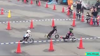 Bike Race (Strider Racing) | Kids Trending Sport | ECL.tVlogs