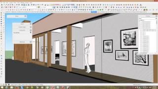 Sketchup clipping and missing face FIX