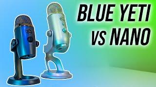 Blue Yeti vs Nano Microphone Comparison