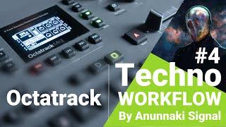 Octatrack tutorial Techno Workflow | how to make a Techno on Octatrack!