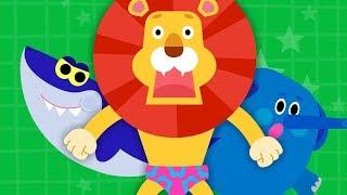 A Lion in Underwear  | Lion Shark Elephant  | Animal Songs | Sing Along with TidiKids