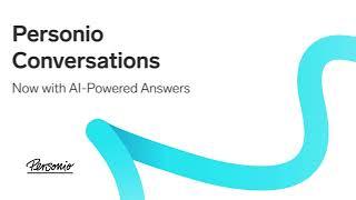 NEW: Personio Conversations automated help 24/7 with a smart HR Helpdesk