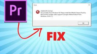 Fix mfplat.dll problem / Réparer le probleme mfplat.dll