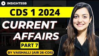 February Current Affairs For CDS 1 2024 NDA CAPF | Defence Current Affairs