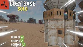 ''The New 2024 Cozy Base''-Solo base bunker l Rust Base Design 2024