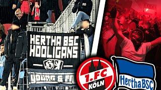 "Berliner Fotz*innen", Ultras im Stau & Sticheleien! (Köln vs. Hertha)