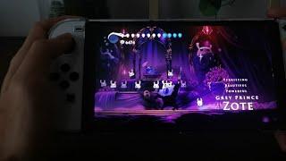 nintendo switch OLED: Hollow Knight boss Grey Prince ZOTE