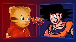 MUGEN Battle - Daniel Tiger vs Goku