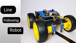 How to make a Line Following Robot With Arduino and L293D Motor Driver