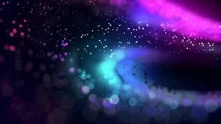 Stars Particles Blu Galaxy Grid Bokeh Lights * Purple Bokeh Lights Effect Background 4k Screensaver