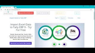 Excel to Tally Import Bank Statement Excel to Tally Using Excel4Tally.com - Try Free