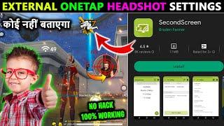 Increase your HEADSHOT in free fire max with SECOND SCREEN (No HACK 100% Working) Part - 3