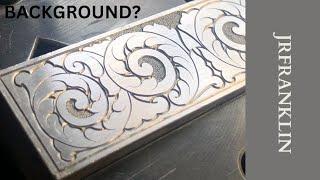 Hand Engraving Lesson : Detailed Stippled Background Tutorial