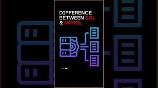 SQL vs MySQL | Pahadi Coder