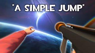 rocket jumping in tf2 be like