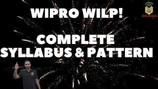 Wipro pattern and syllabus | Wipro Wilp written pattern |