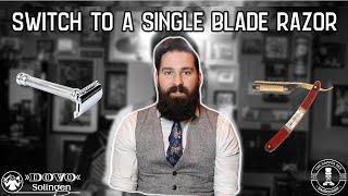 Cartridge Razor vs. Safety Razor / Straight Razor. Why you should switch to a Single Blade Razor!
