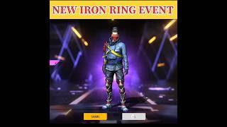 FREE FIRE NEW EVENT  IRON BLADE RING BUNDLE RETURN  #shorts #shortsfeed #freefire #viral