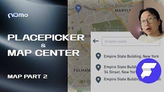 Placepicker and Map Center - Maps on Flutterflow Part 2