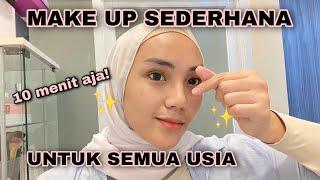 MAKEUP NO MAKEUP SIMPLE BUAT SEHARI HARI | raniekarlina