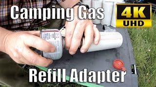 Camping Gas Adapter Plus Refill