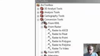 GLG410 Convert raster to point shapefile