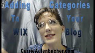 How To Categorize Your Wix Blog