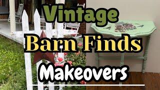 My Vintage Barn Find Makeovers. So Easy Anyone Can Do