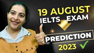 19 August IELTS Exam Prediction 2023 By IELTS Fever