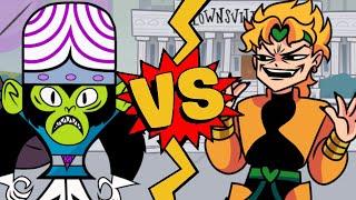 M.U.G.E.N. Battles | Mojo Jojo vs Dio brando | The Powerpuff Girls vs JoJo's Bizarre Adventure