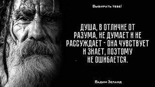 Мудрые слова. Выбирать тебе. Задумайтесь! Жить станет легче.