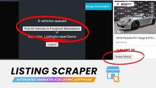 Listing Scraper | The Ultimate Facebook Marketplace Listing Tool (V.0.0.1) | Official Ad