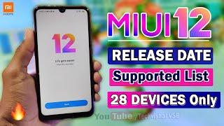 MIUI 12 Update Surprised! | MIUI 12 New Supported Devices List & Release Date | Android 11 | MIUI 12