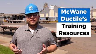 What Training Resources Does McWane Ductile Provide?